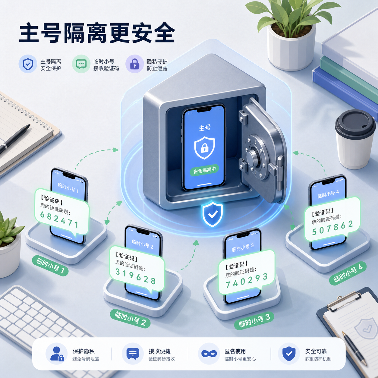 虚拟号隔离日常验证保主号安全 虚拟号隔离日常验证保主号安全