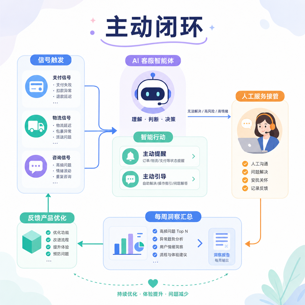 信号触发动作与升级闭环流程 信号触发动作与升级闭环流程