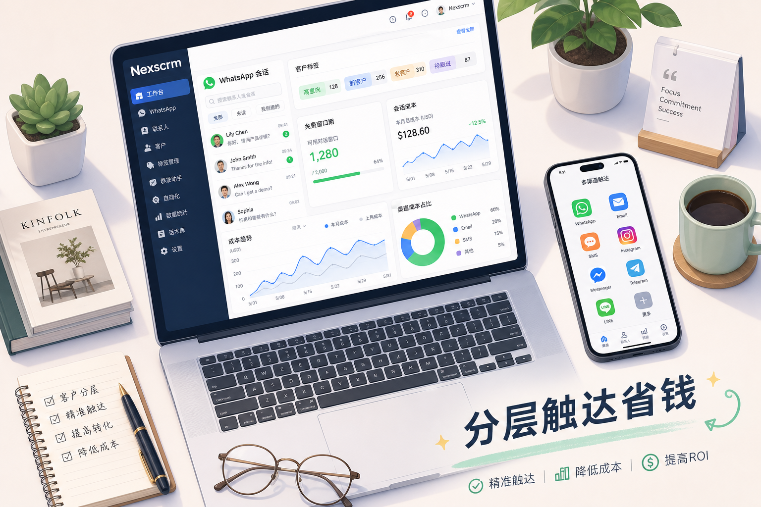 WhatsApp per-message计费下私域SCRM成本优化实操