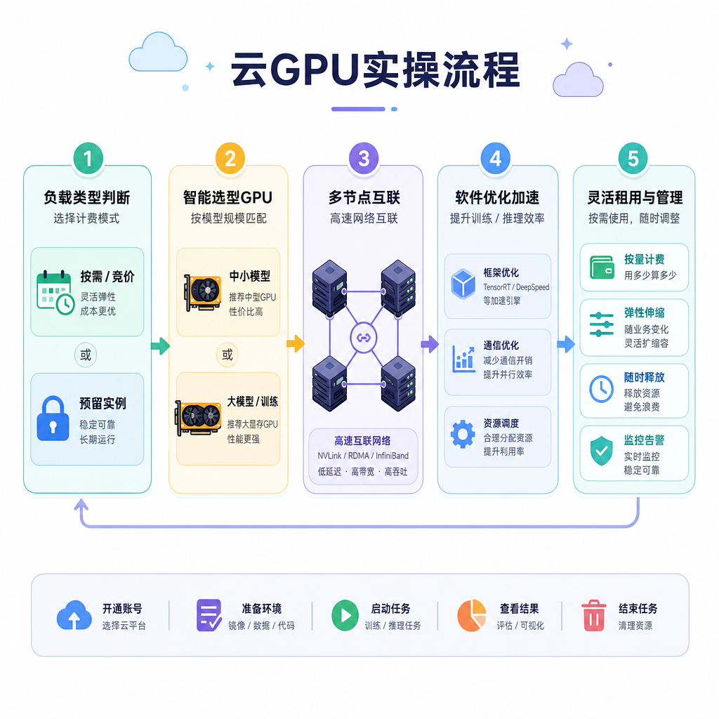 负载选型到灵活租赁流程