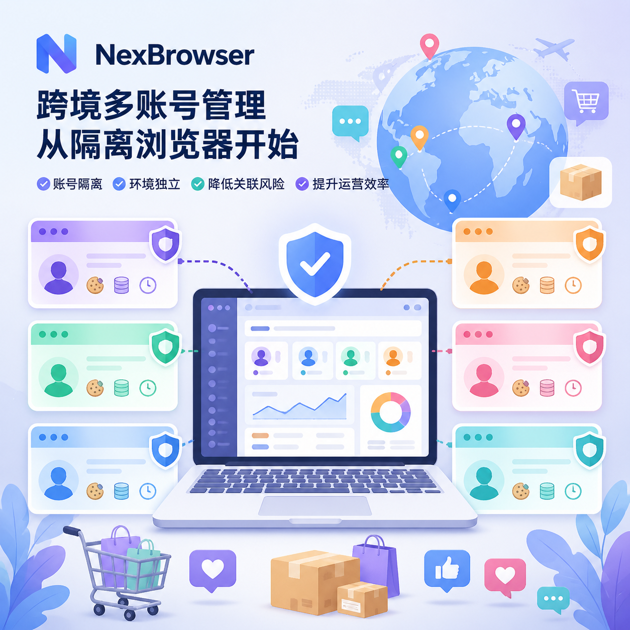 多账号隔离 多账号隔离