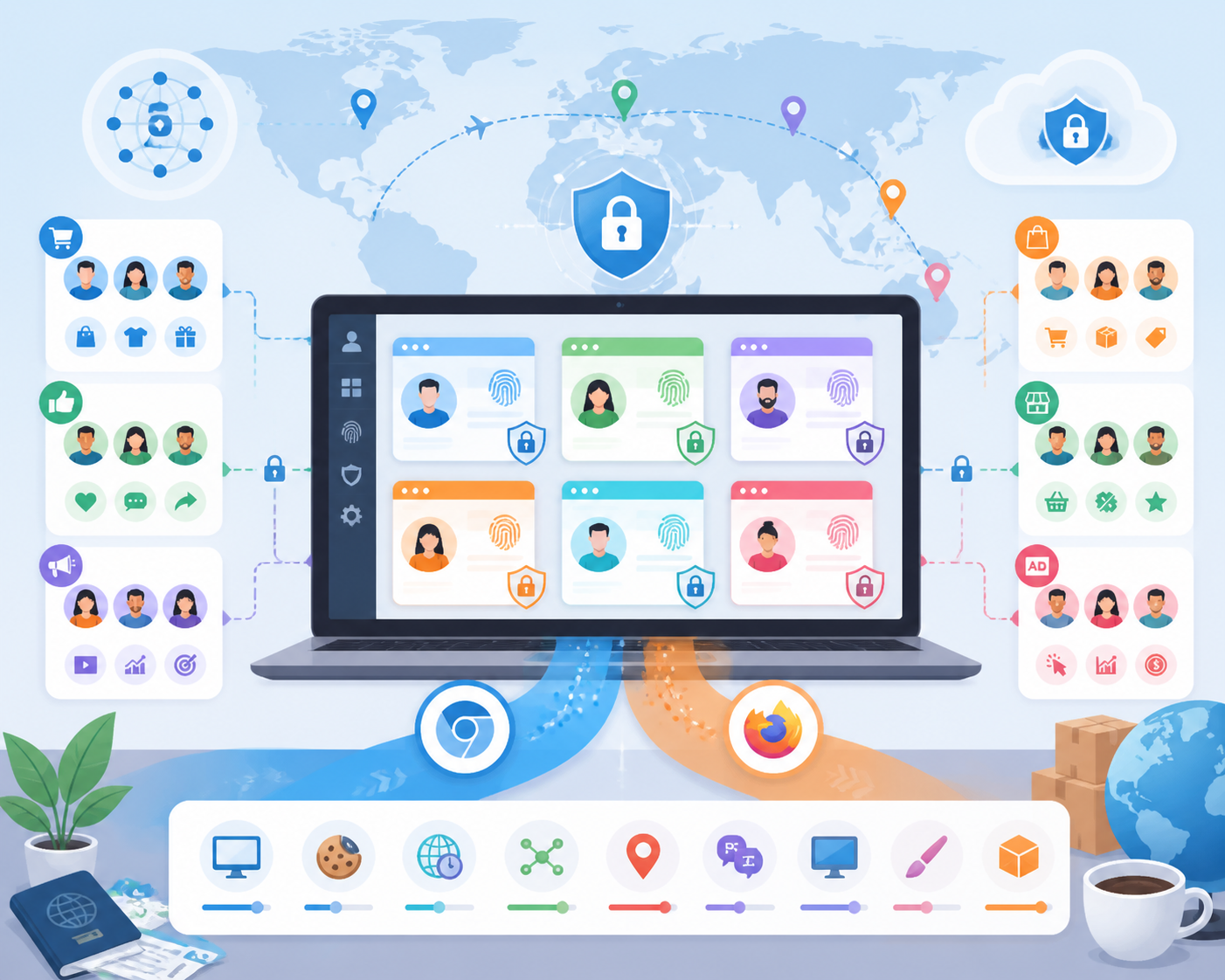 NexBrowser指纹浏览器跨境多账号管理指南