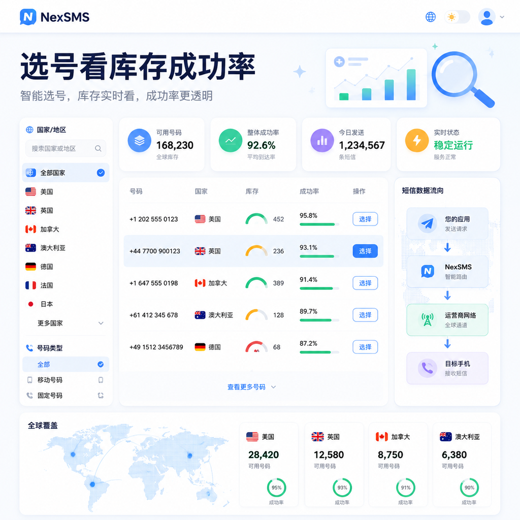 虚拟号库存成功率仪表盘