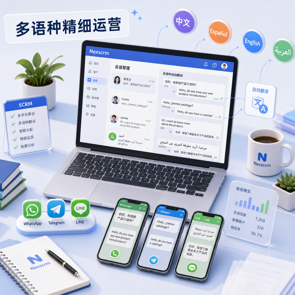 多语言翻译驱动私域SCRM精细运营实操