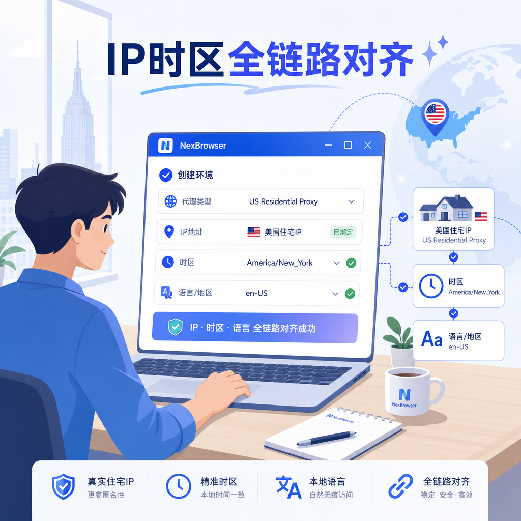 桌前配置IP时区指纹对齐 桌前配置IP时区指纹对齐