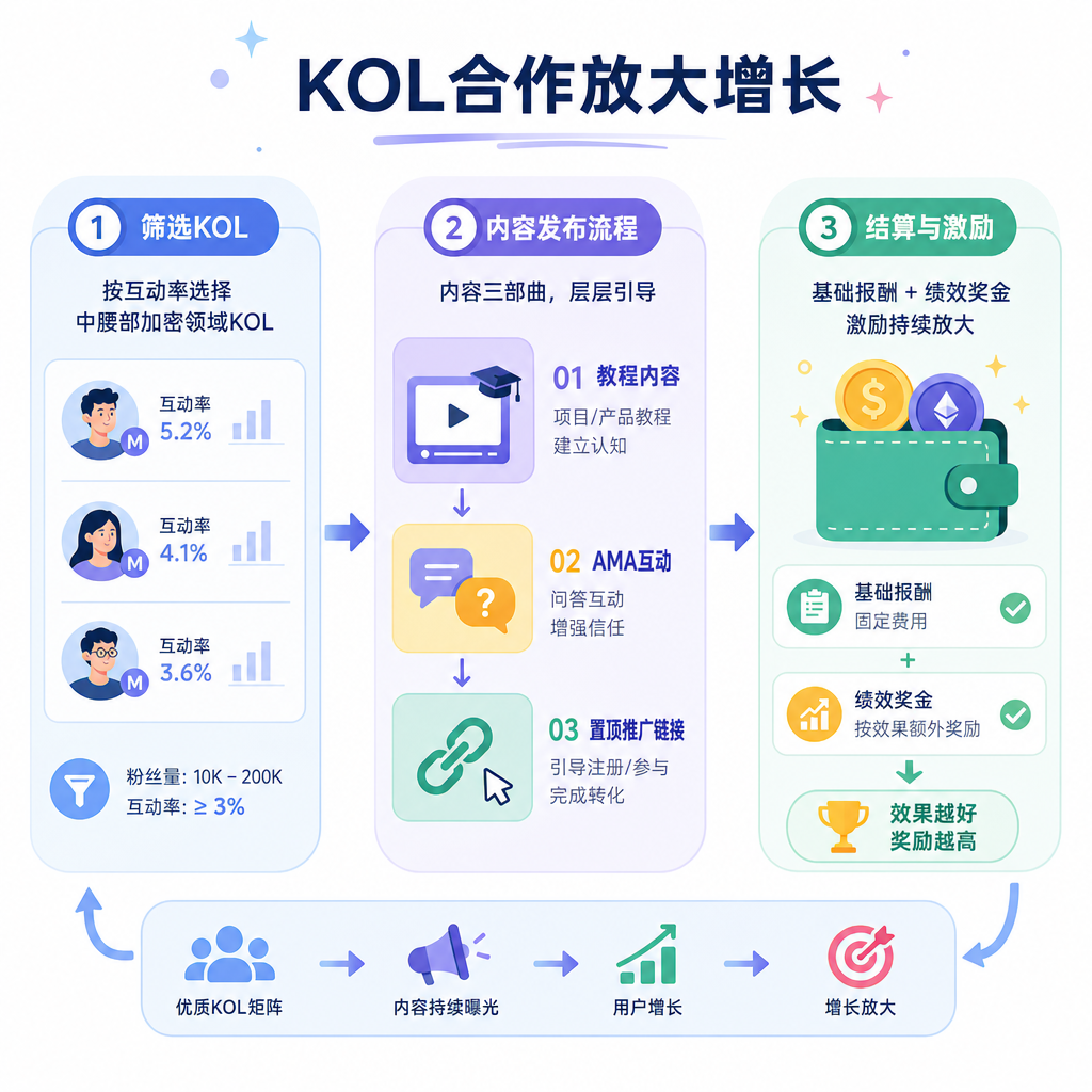 KOL合作内容组合与转化流程