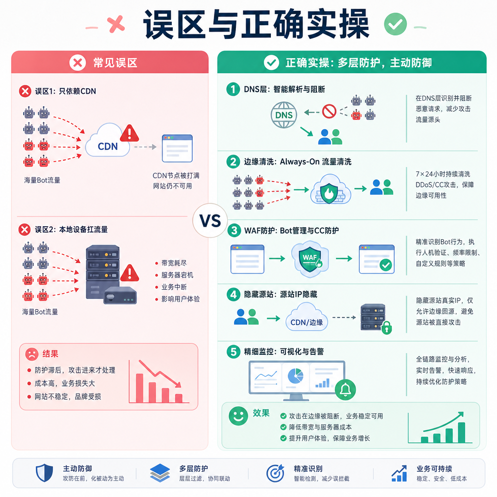 常见误区对比多层边缘防护 常见误区对比多层边缘防护