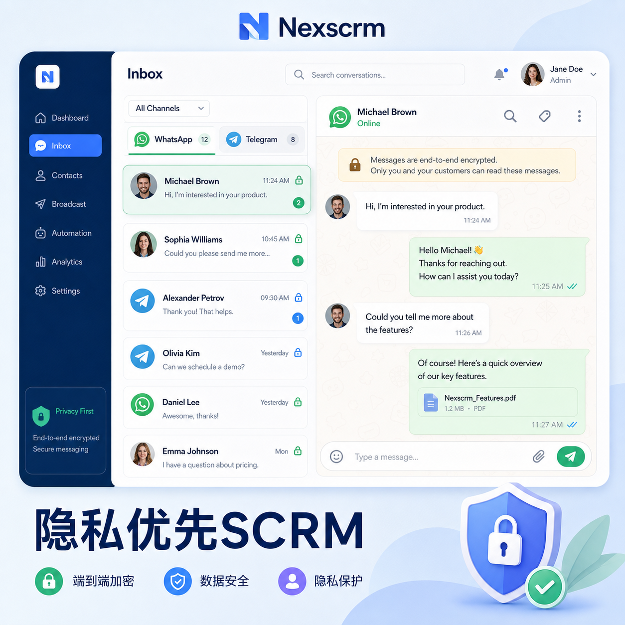 隐私优先多渠道私域SCRM实操要点