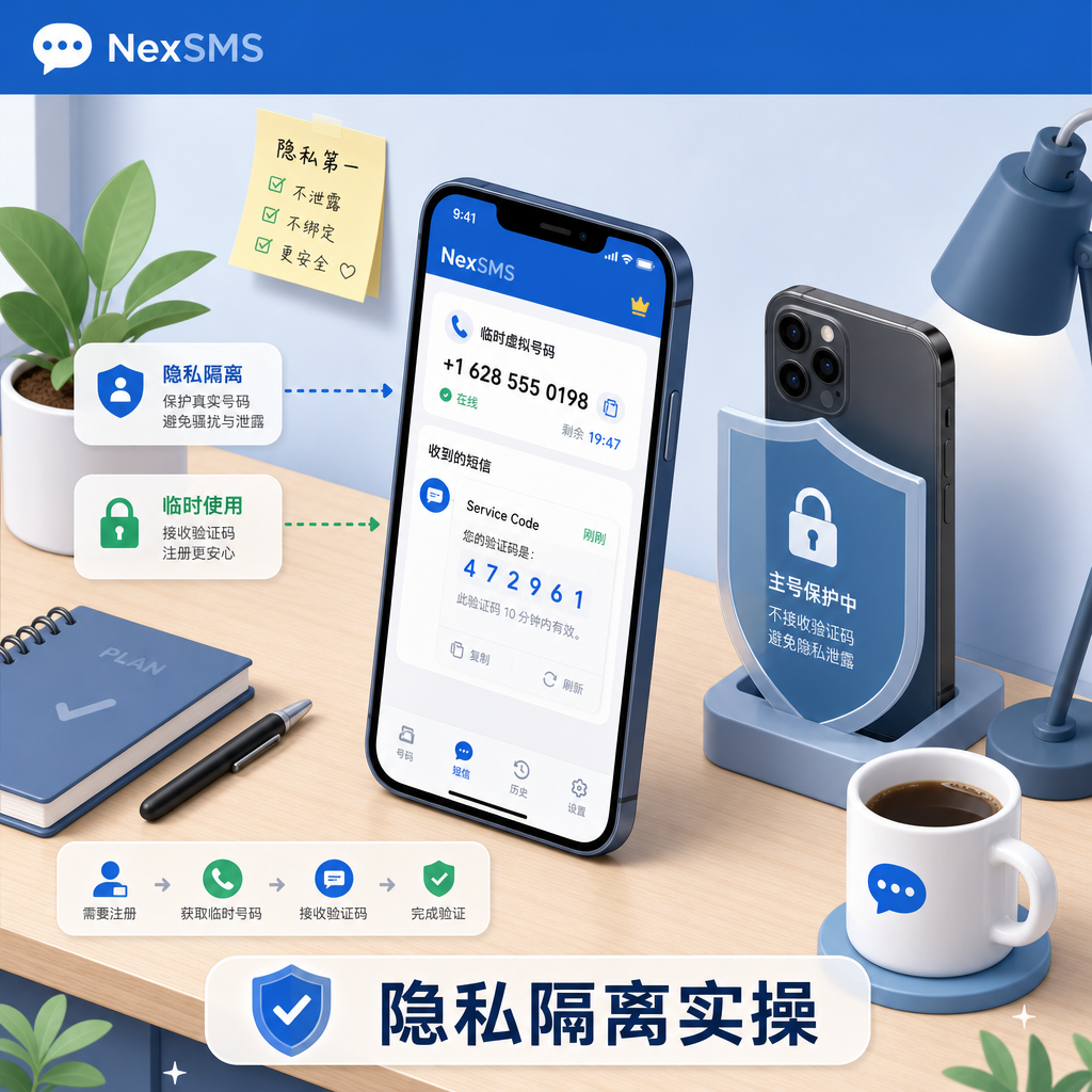 临时虚拟号码2026隐私隔离实操