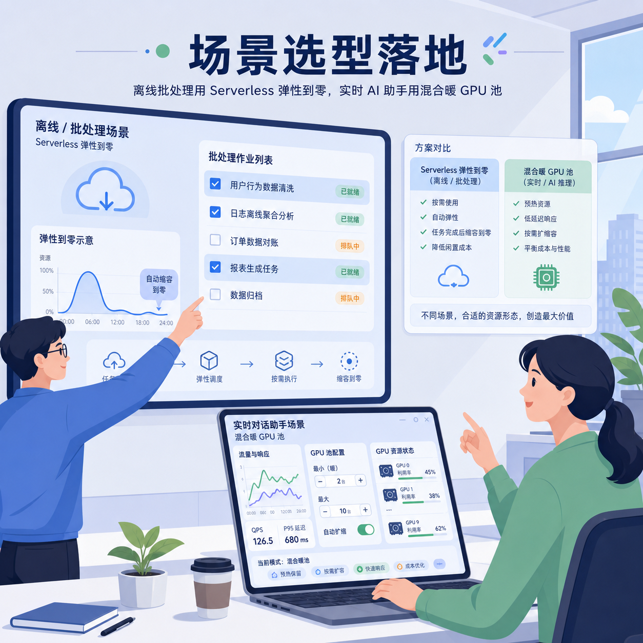 工程师选型无服务器与混合场景落地 工程师选型无服务器与混合场景落地