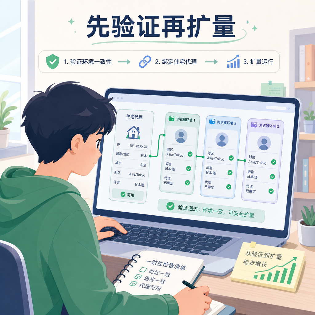 新手绑定代理验证少量配置
