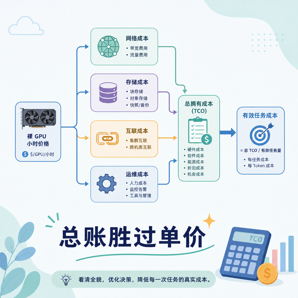 小时价叠加隐性成本到总拥有成本