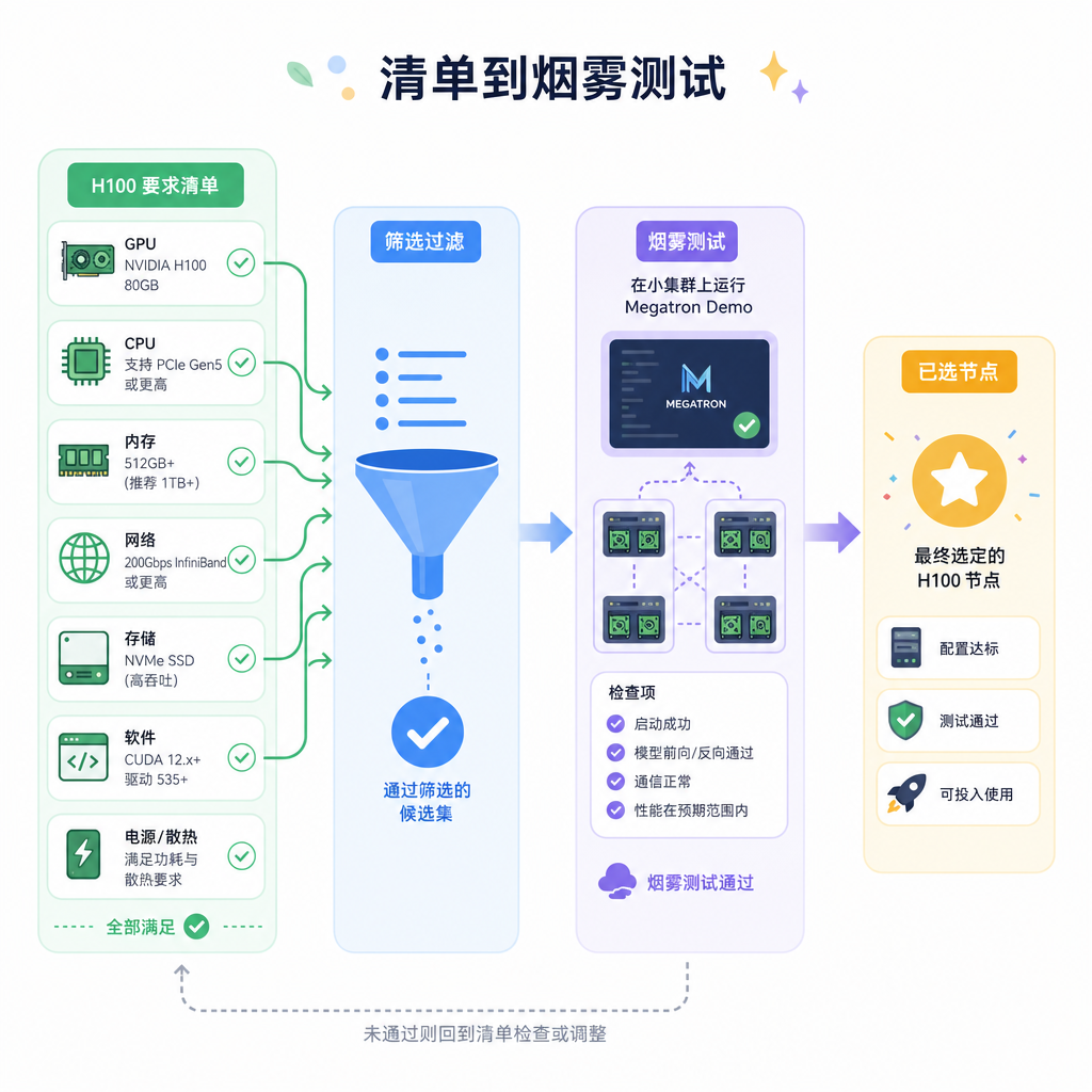 清单过滤到烟雾测试验证流程 清单过滤到烟雾测试验证流程