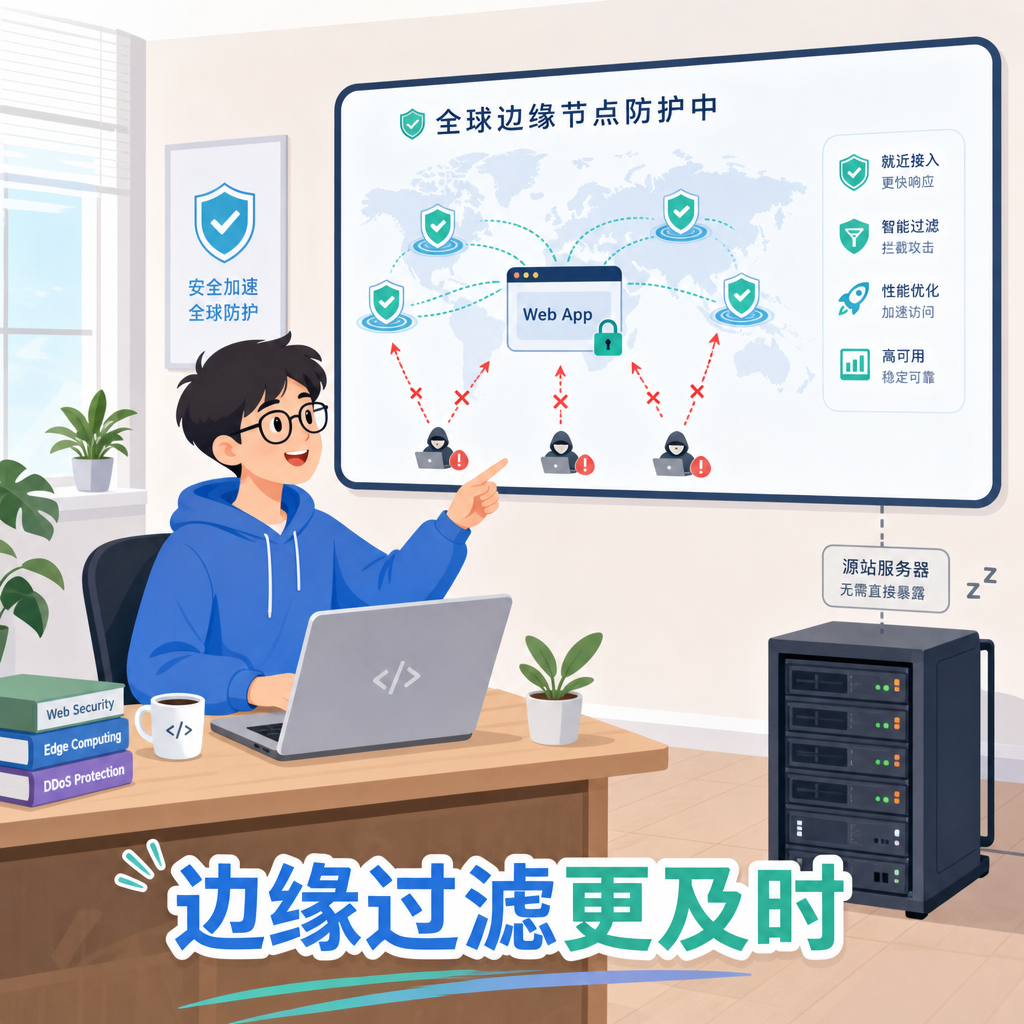 新手对比边缘CDN与单机防护 新手对比边缘CDN与单机防护