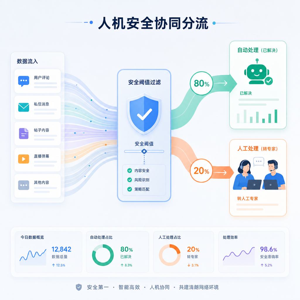 智能客服将复杂工单安全分流给人工专家。 智能客服将复杂工单安全分流给人工专家。