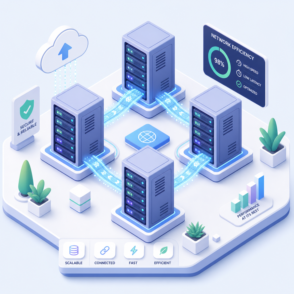 高效的网络通信提升了算力系统的利用率。 高效的网络通信提升了算力系统的利用率。