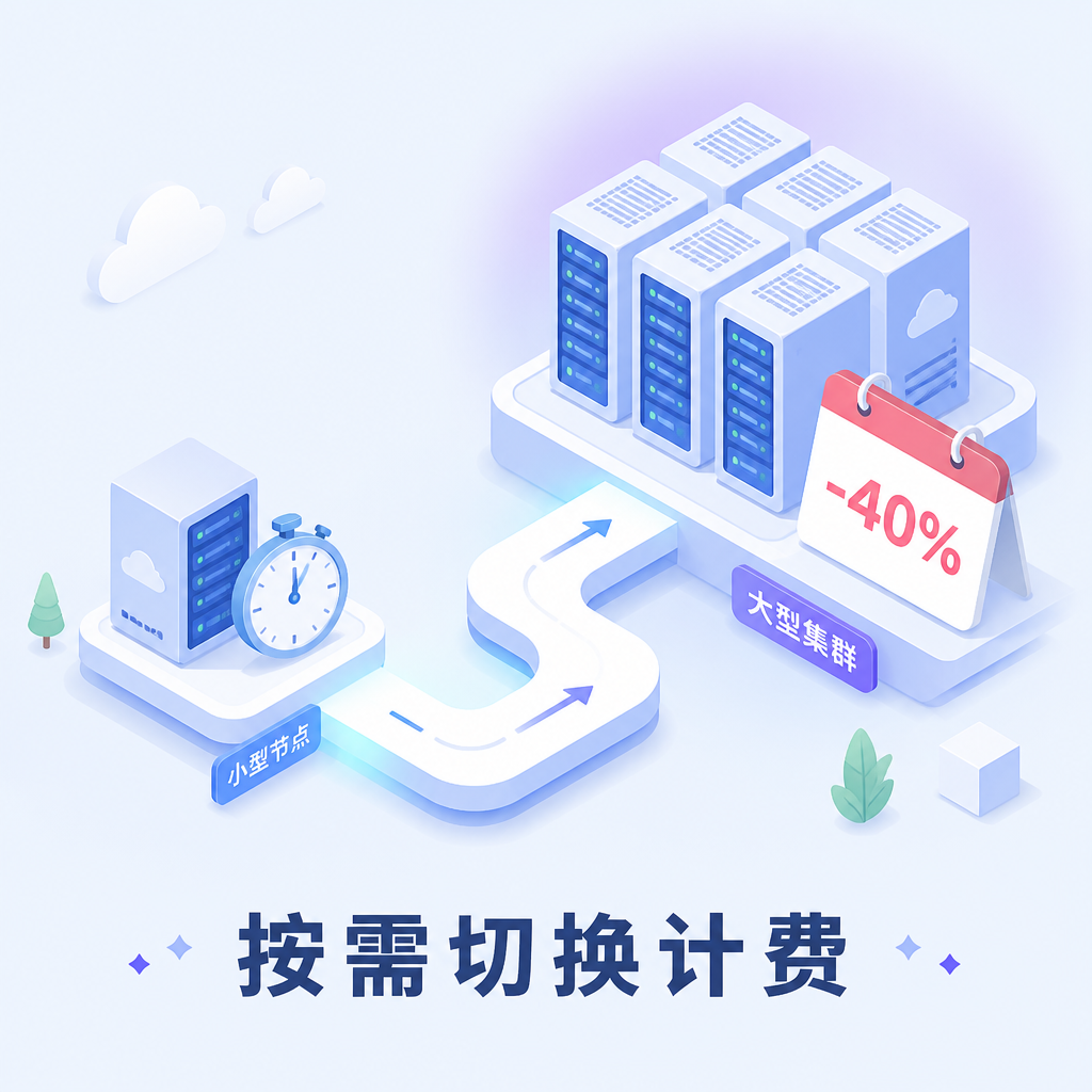 团队根据不同开发阶段灵活切换算力计费。 团队根据不同开发阶段灵活切换算力计费。