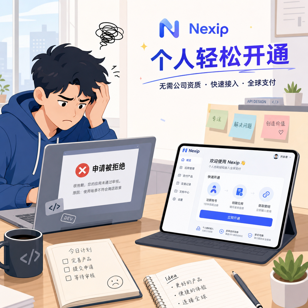 新手开发者因缺乏企业资质而遭遇合规阻碍