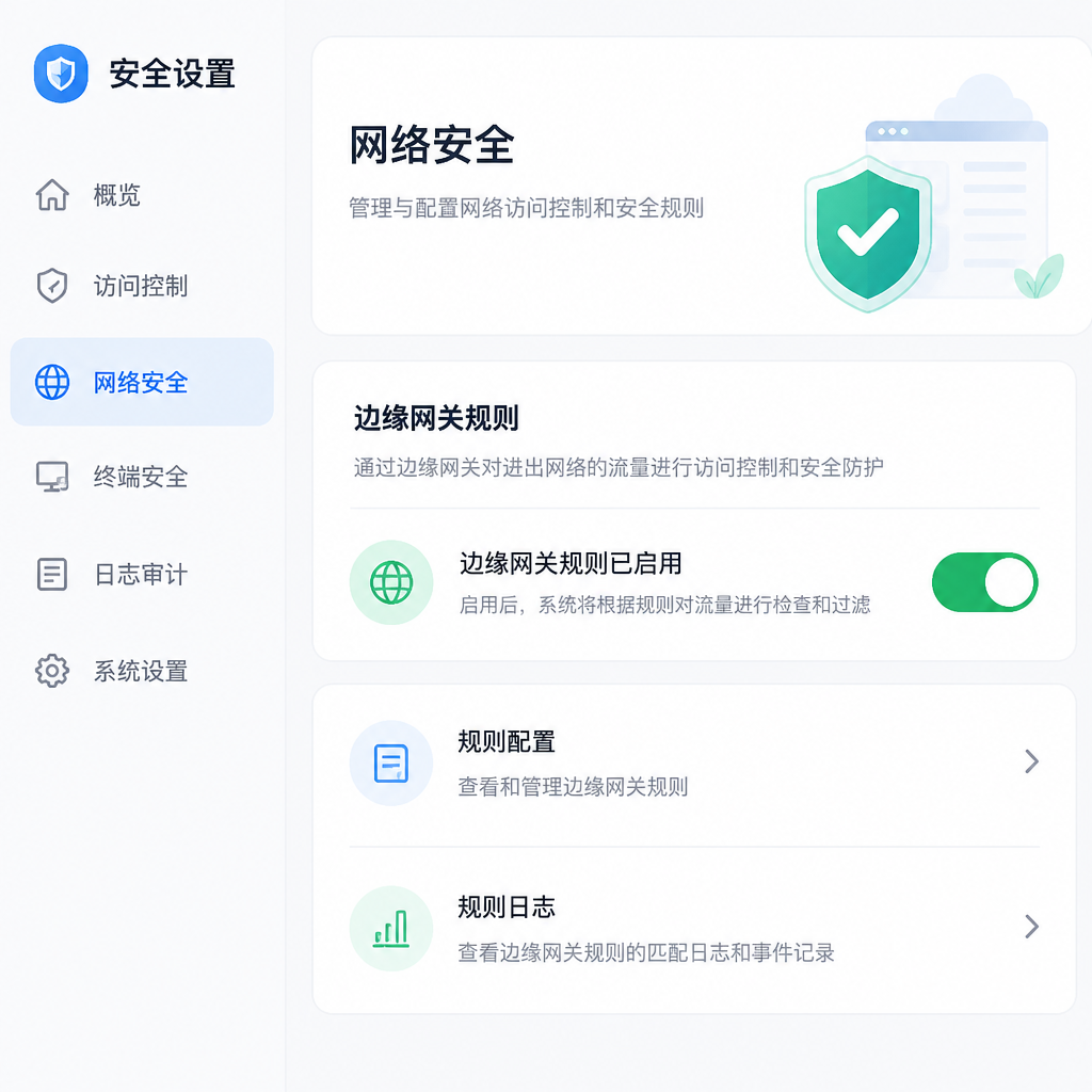 边缘网关上启用了针对异常协议的阻断规则。 边缘网关上启用了针对异常协议的阻断规则。
