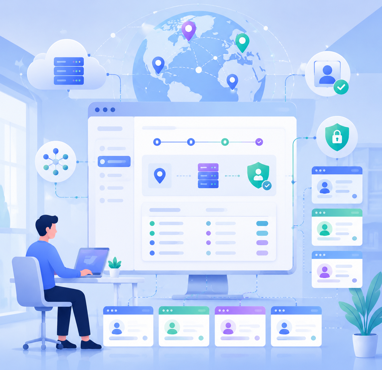 NexBrowser使用IPWO全球住宅代理教程