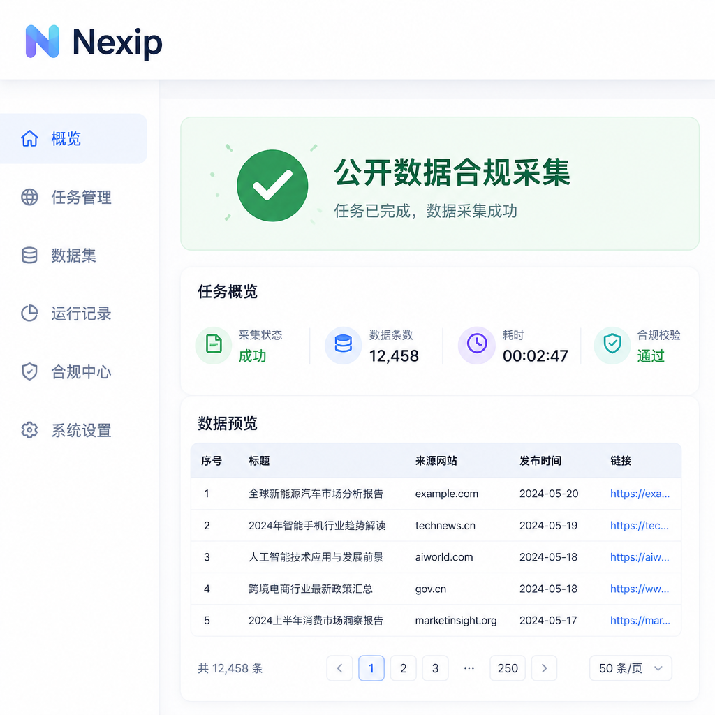 法院判决明确了公开数据采集的合规边界。 法院判决明确了公开数据采集的合规边界。