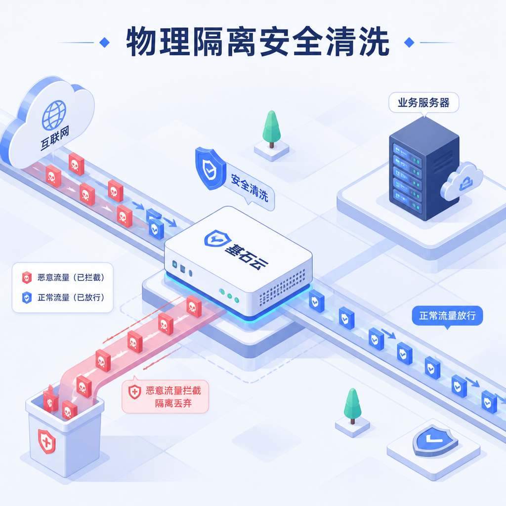 边缘清洗节点在后端业务前过滤恶意流量。 边缘清洗节点在后端业务前过滤恶意流量。