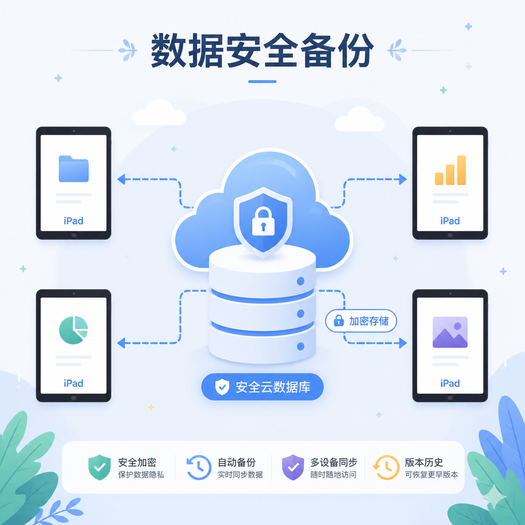 平板设备的数据安全同步与云端集中管理。 平板设备的数据安全同步与云端集中管理。