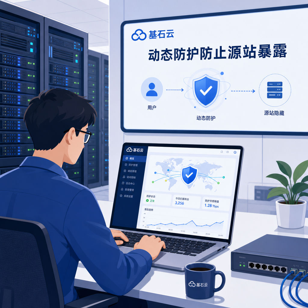 网络运维人员在机房排查源站暴露风险 网络运维人员在机房排查源站暴露风险