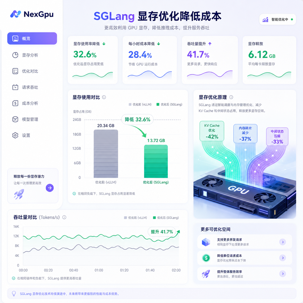 利用缓存复用机制降低显存占用与算力开销