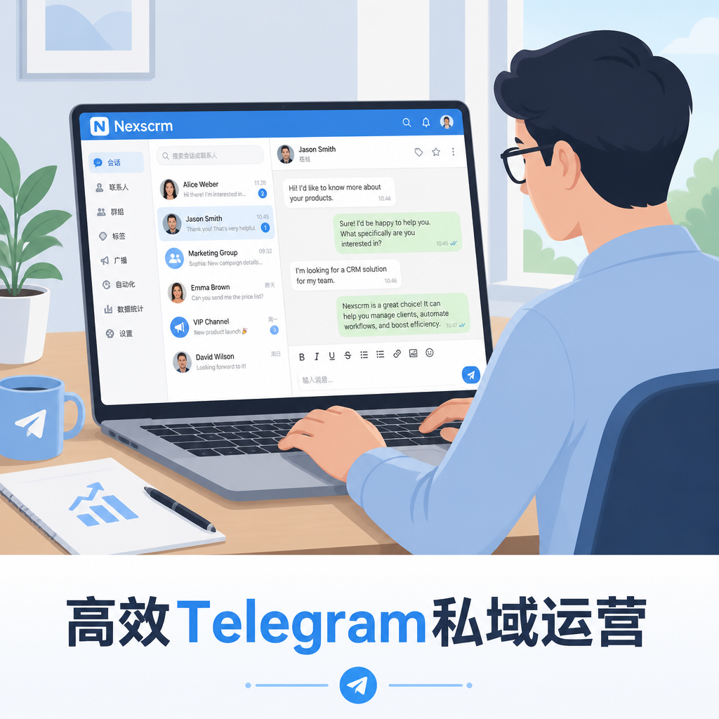 Telegram七月更新发布，私域运营工具如何应对交互新变革