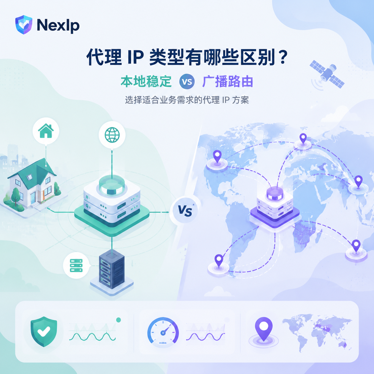 IP类型对比 IP类型对比