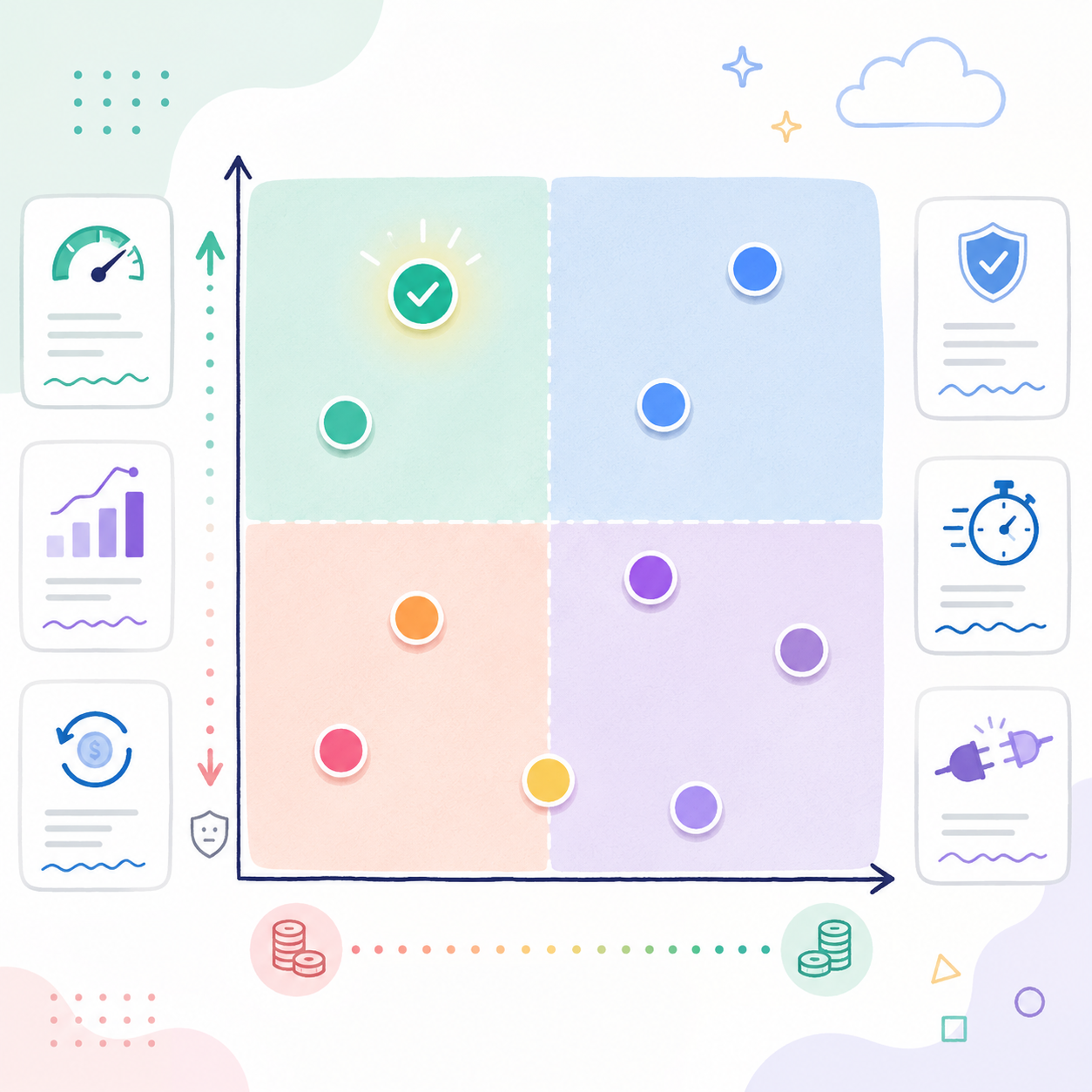 Platform quadrant chart Platform quadrant chart