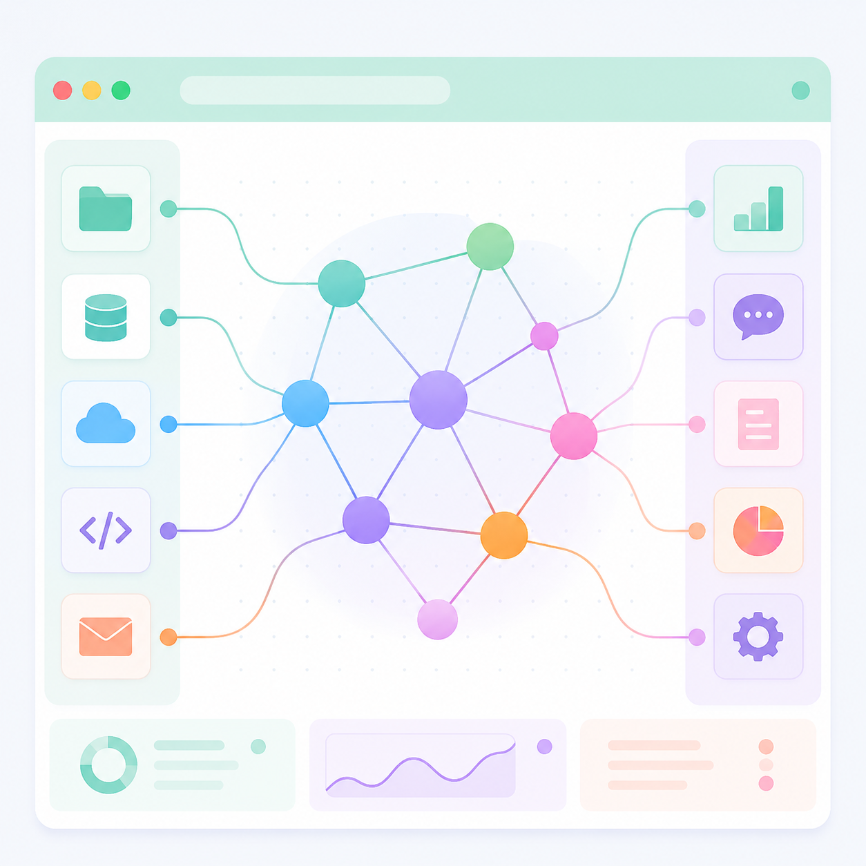 MCP protocol access illustration MCP protocol access illustration