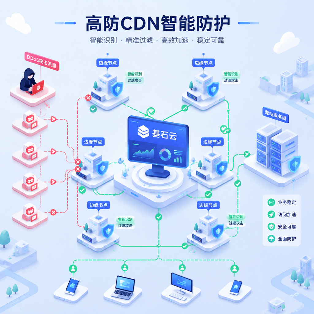 2026 DDoS攻击规模升级 高防CDN部署实操要点
