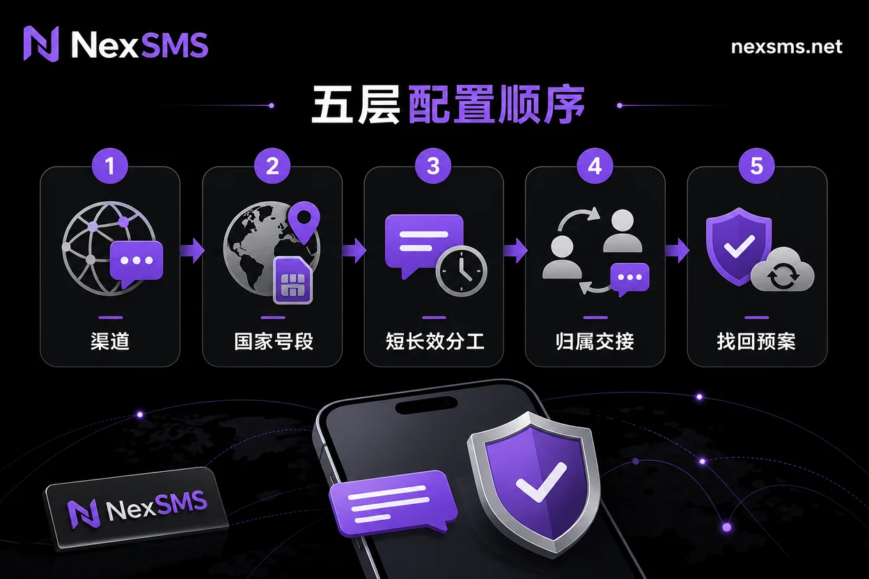 独立站客服号码五层配置顺序流程图 独立站客服号码五层配置顺序流程图