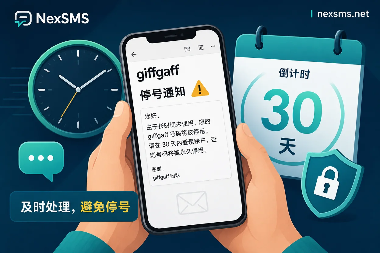 giffgaff被停号怎么办：30天PAC抢救与收码承接顺序