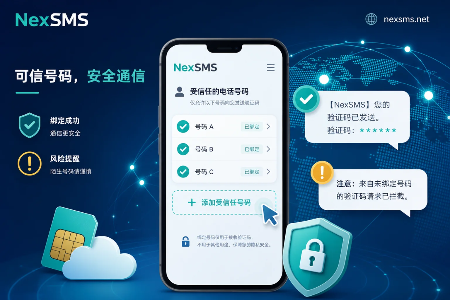 苹果ID受信任电话号码添加界面示意图 苹果ID受信任电话号码添加界面示意图