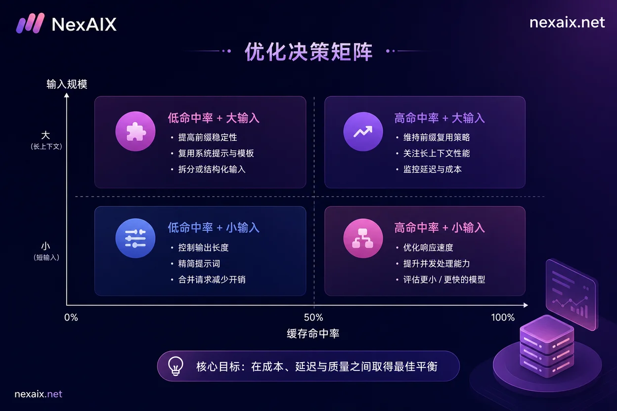 命中率与上下文预算决策矩阵 命中率与上下文预算决策矩阵