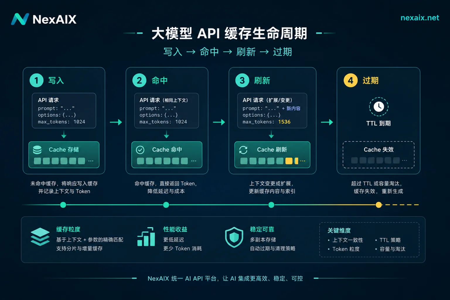 大模型API缓存能保留多久？5分钟与1小时怎么选