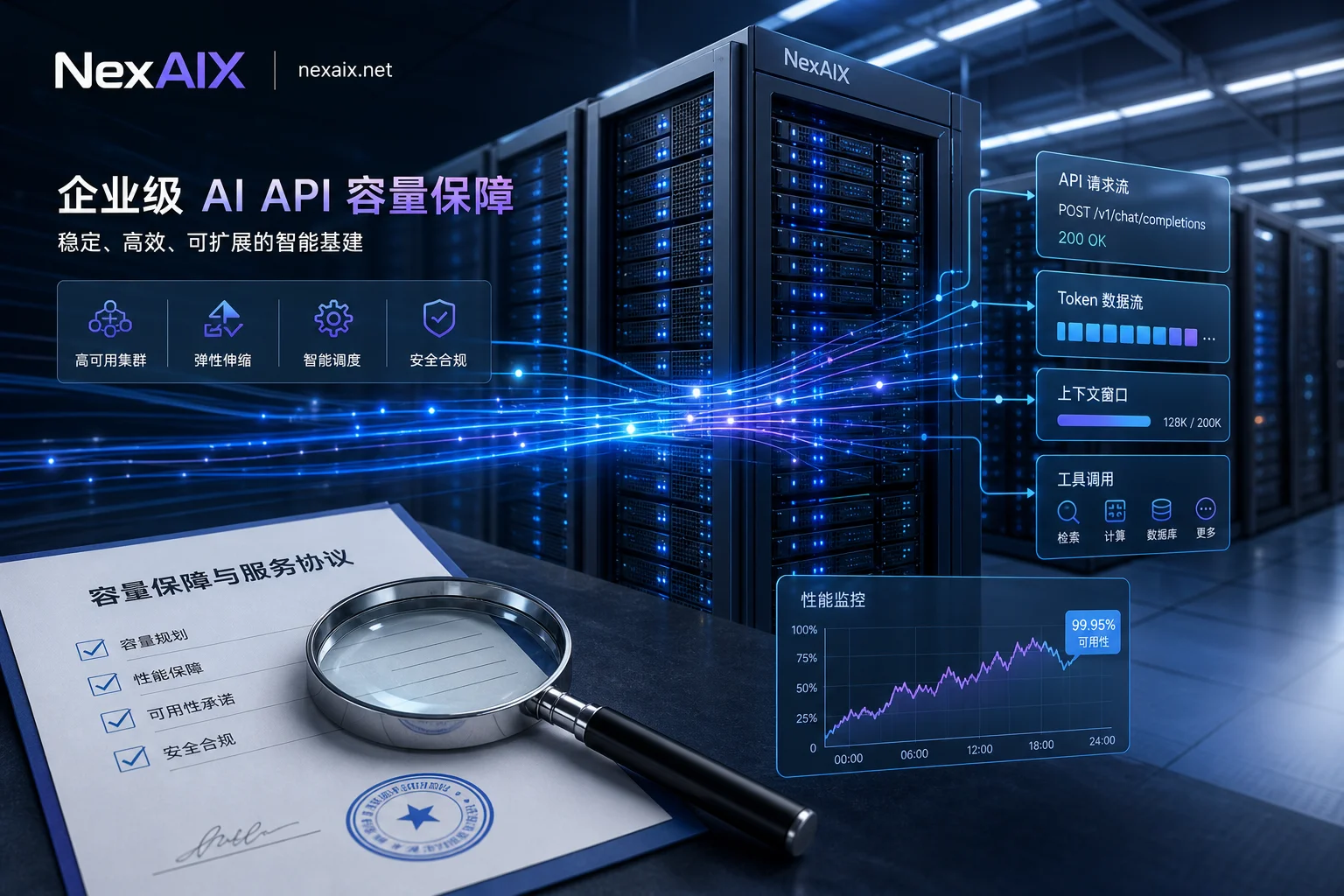 企业AI API容量保障审查概念图