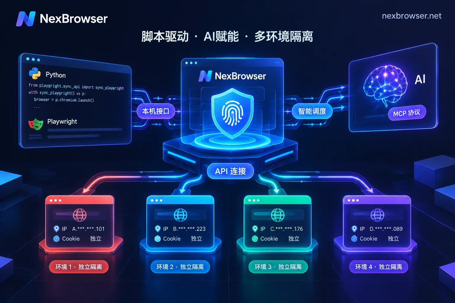 指纹浏览器API怎么用才不踩坑：从Local API加CDP接管到MCP直连的实战指南