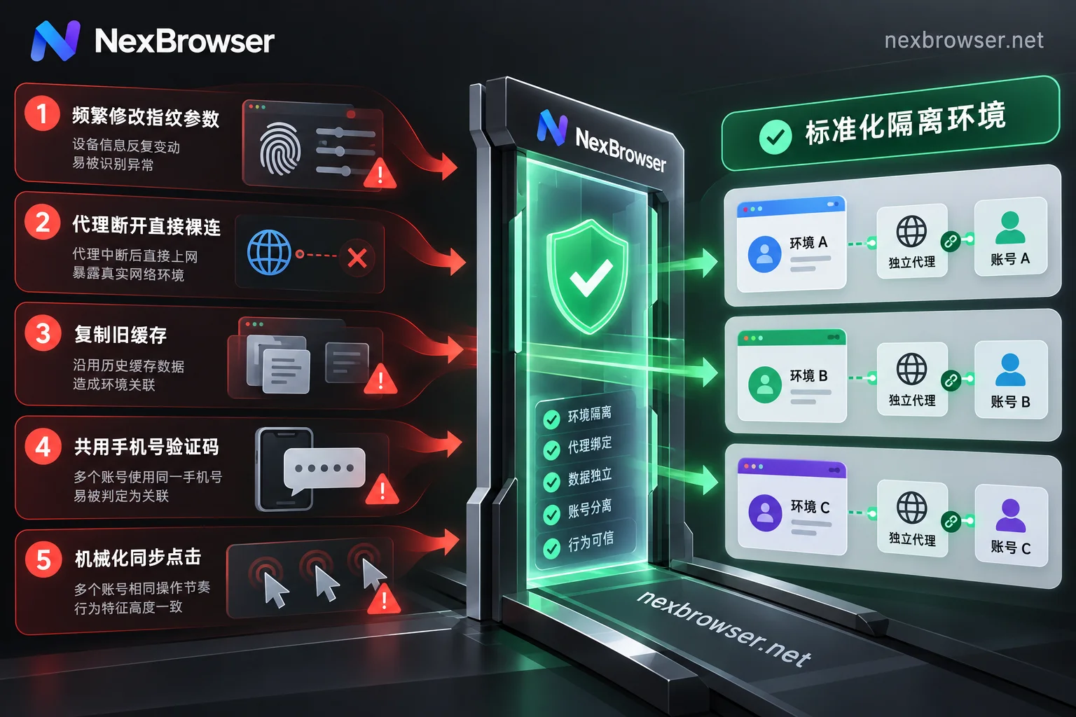 Comparison of 5 high-frequency human errors when using anti-detect browsers Comparison of 5 high-frequency human errors when using anti-detect browsers