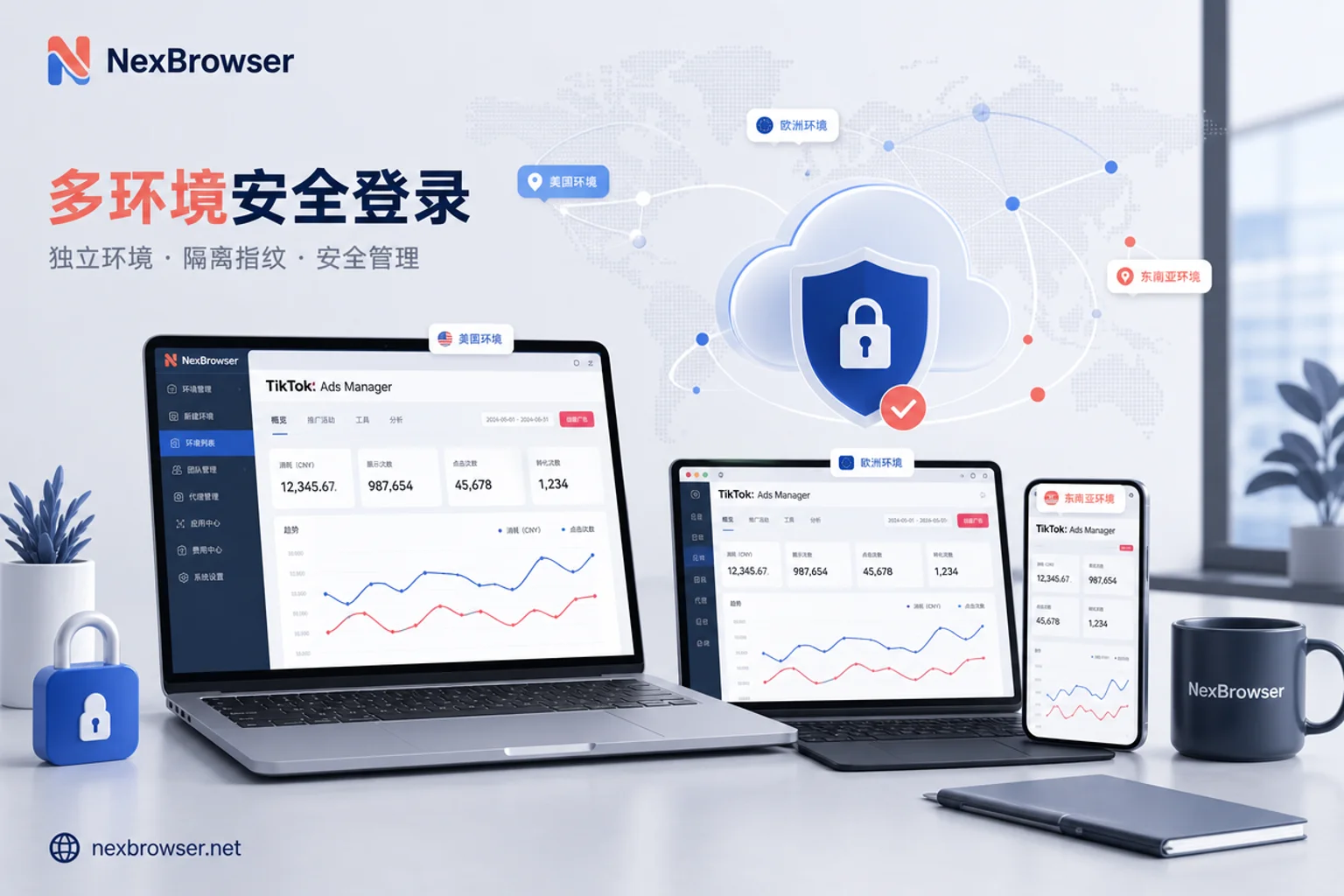TikTok海外广告账户多环境合规登录怎么做？5步核对清单