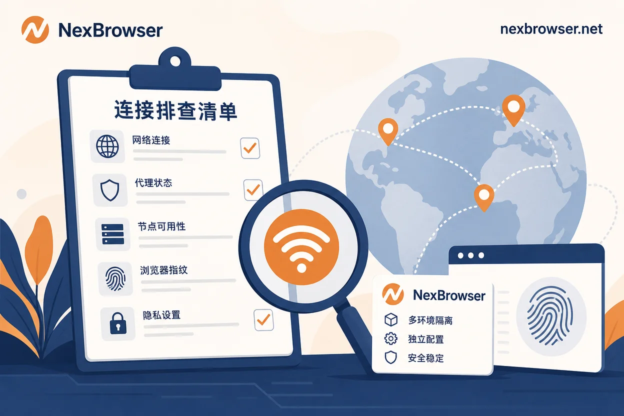 排查清单与核对示意图