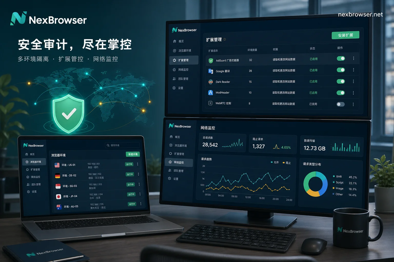 Chrome Enterprise 把扩展遥测与 Shadow AI 审计做进控制台，社媒矩阵账号安全要补上「扩展出站行为」这一层