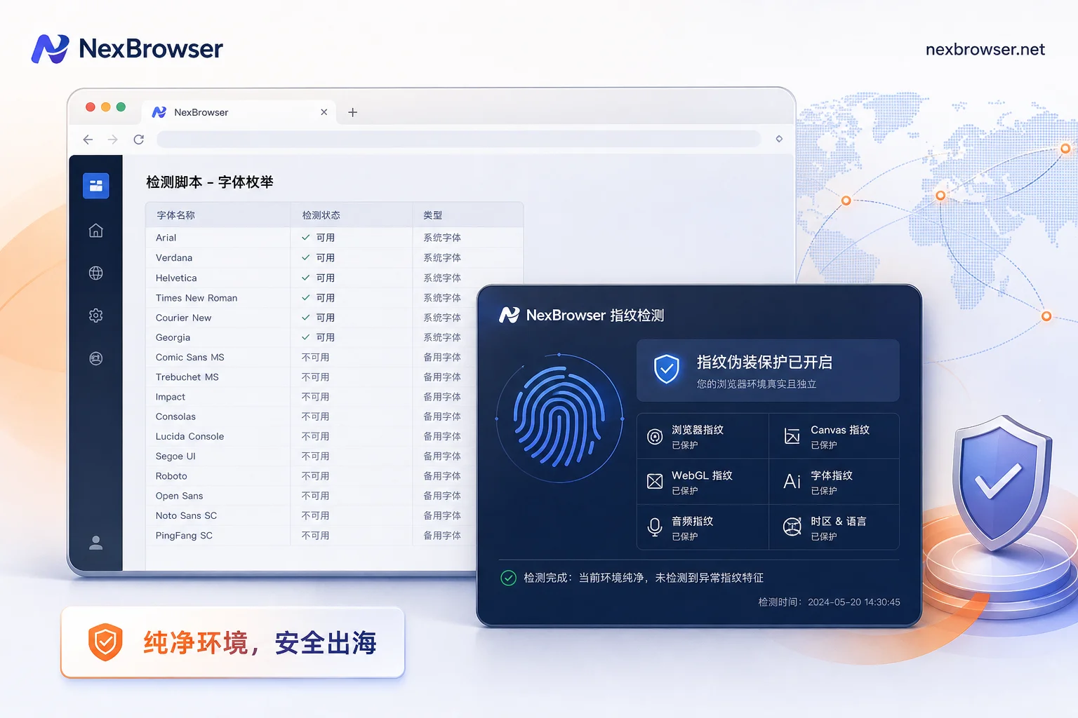 Multilogin上线字体掩码之后：浏览器字体指纹获取原理与隔离方法的三层核对