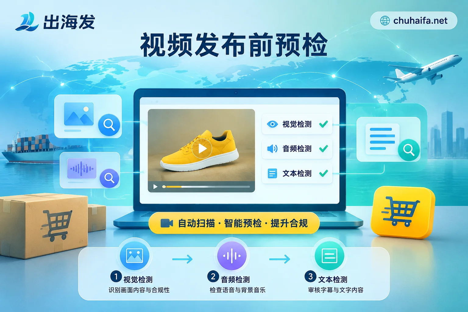 TikTok Shop video pre-check process