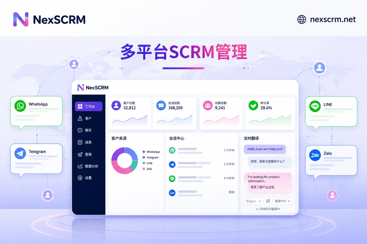 2026社媒新规下的SCRM系统选型：从WhatsApp API计费重构看跨境多平台客服升级