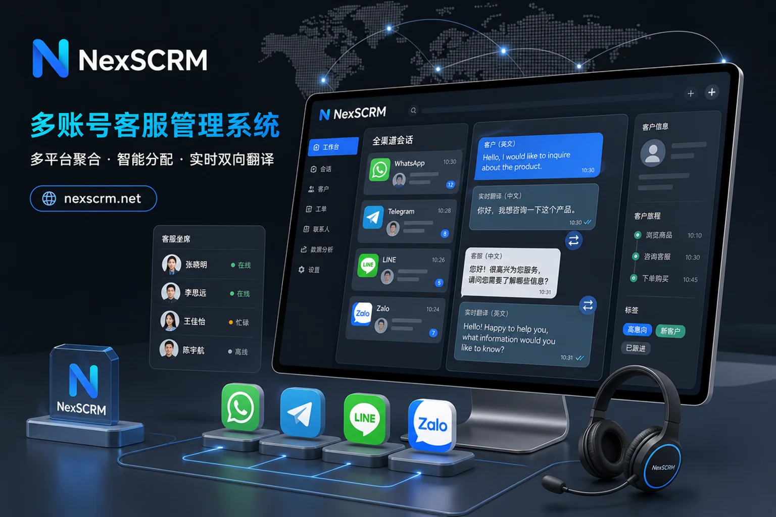 2026多账号客服管理指南：如何破解海外社媒多平台消息分散与响应瓶颈？