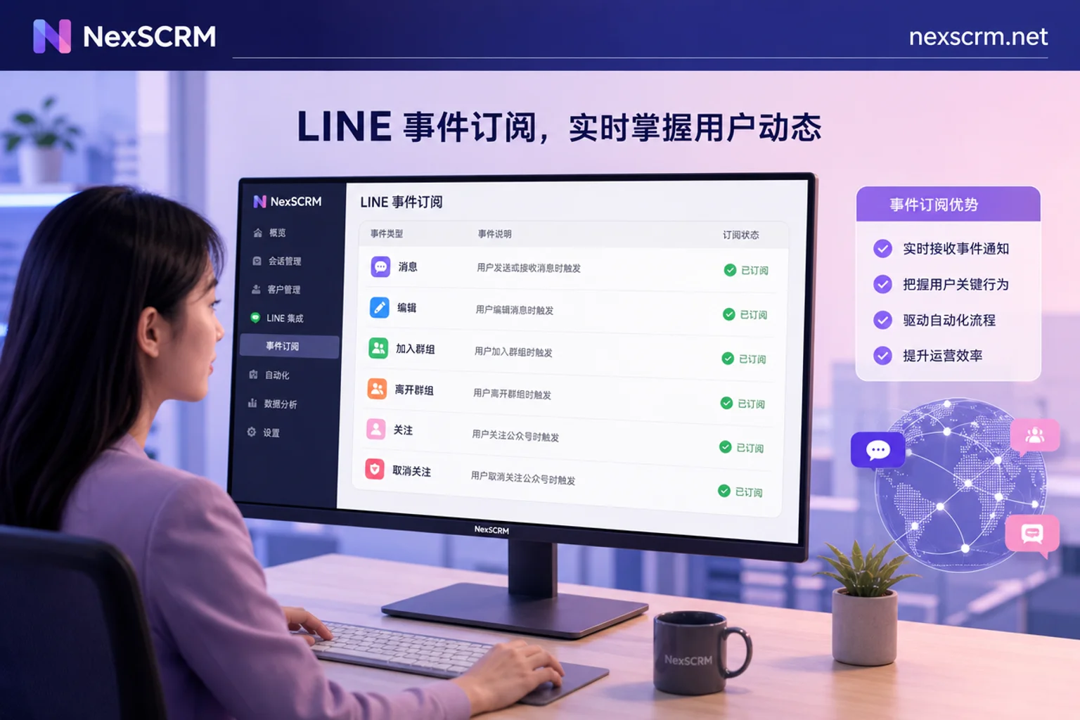 Webhook事件订阅清单图示